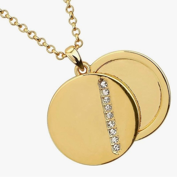 Real Simple Style Jewelry - Real Simple Style Maiden Gold Necklace Locket | NWT